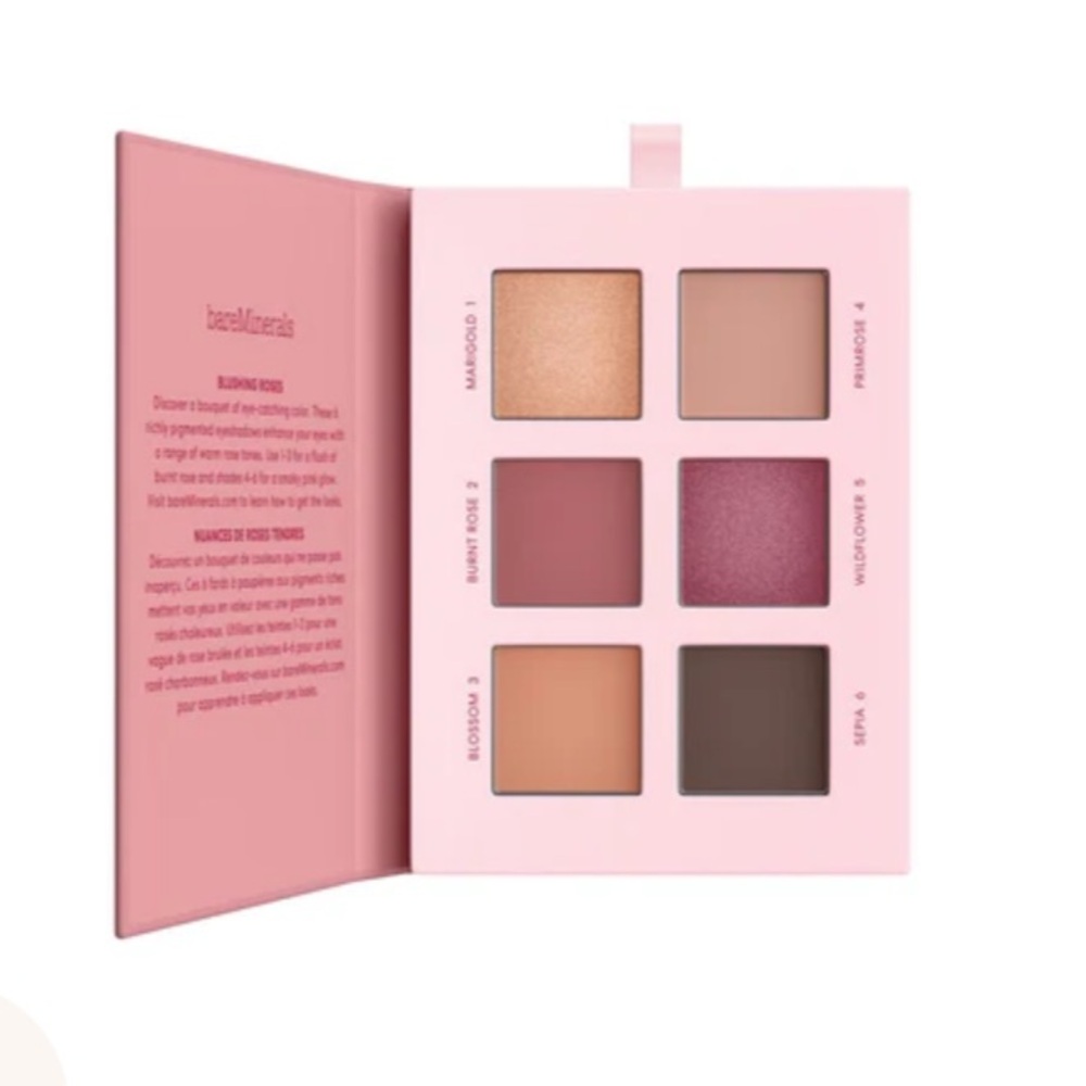 Bare Minerals Mineralist Rosewood Eyeshadow Palette 6 beautiful shades